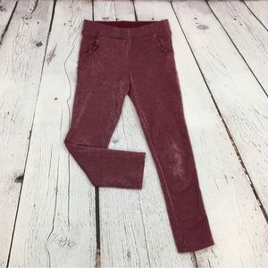 ZARA sparkle leggings size 6- fits a 7M.